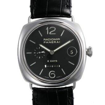 パネライ コピー PANERAI ラジオミール PAM00268 8デイズ ブラック